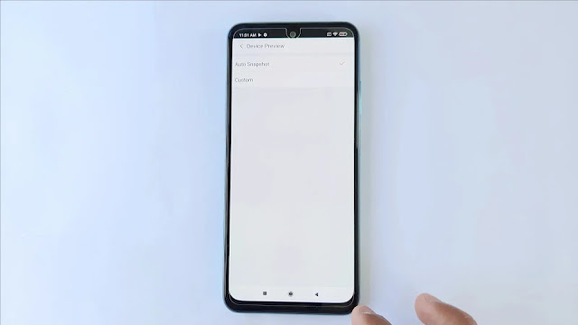 device preview option in imou life app