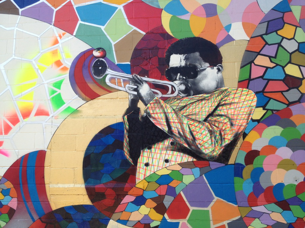 Travelmarx Matamuros Seattle Jazz Blues Mural Cascade District