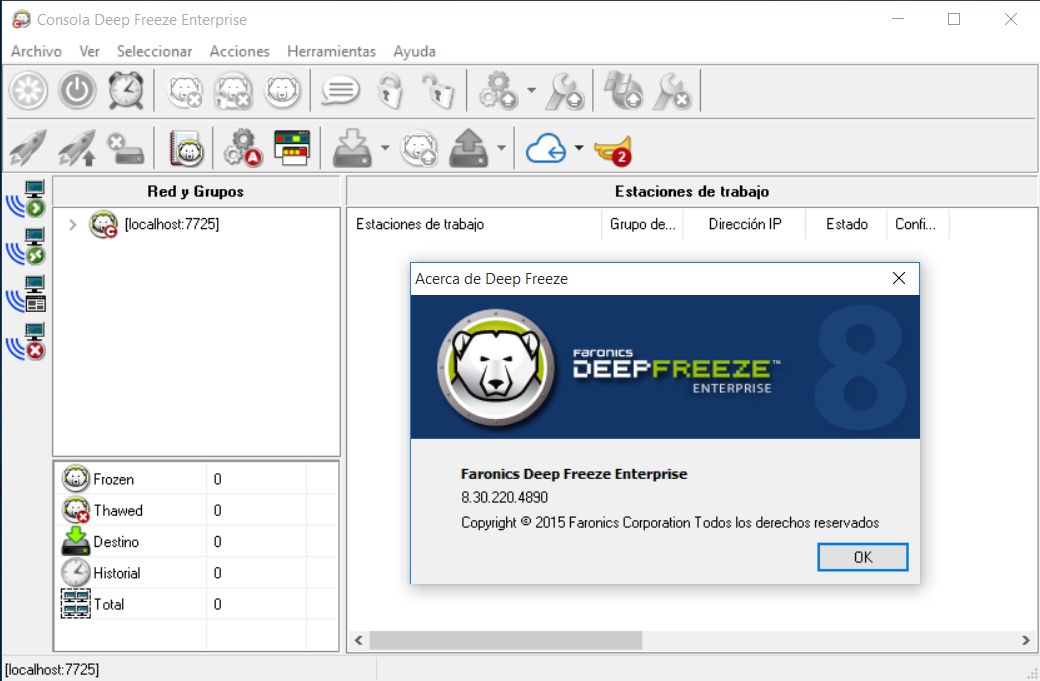 Faronics Deep Freeze Enterprise 8.32.220.5109 full Español (Multi