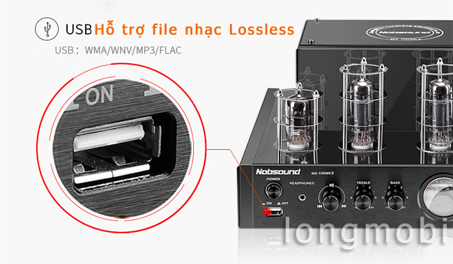 Amply tich hop dac nghe nhac ms-10d