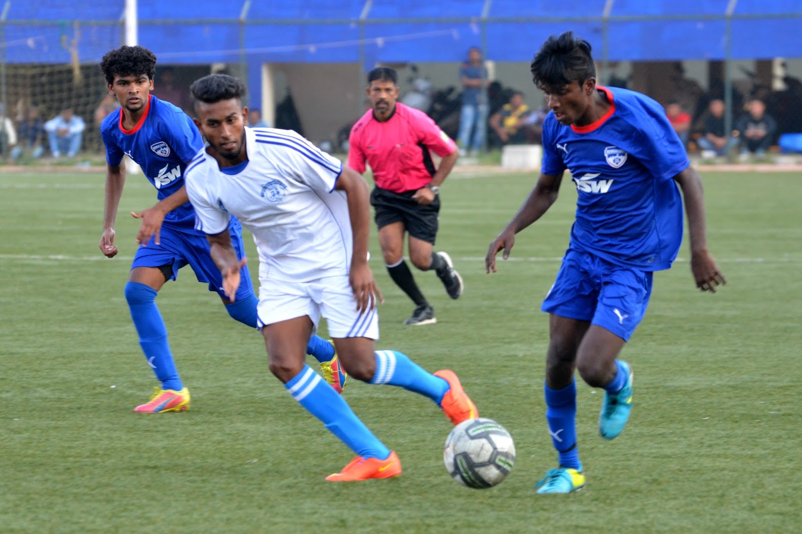 Football in Bangalore Bengaluru FC defeat Students Union 20