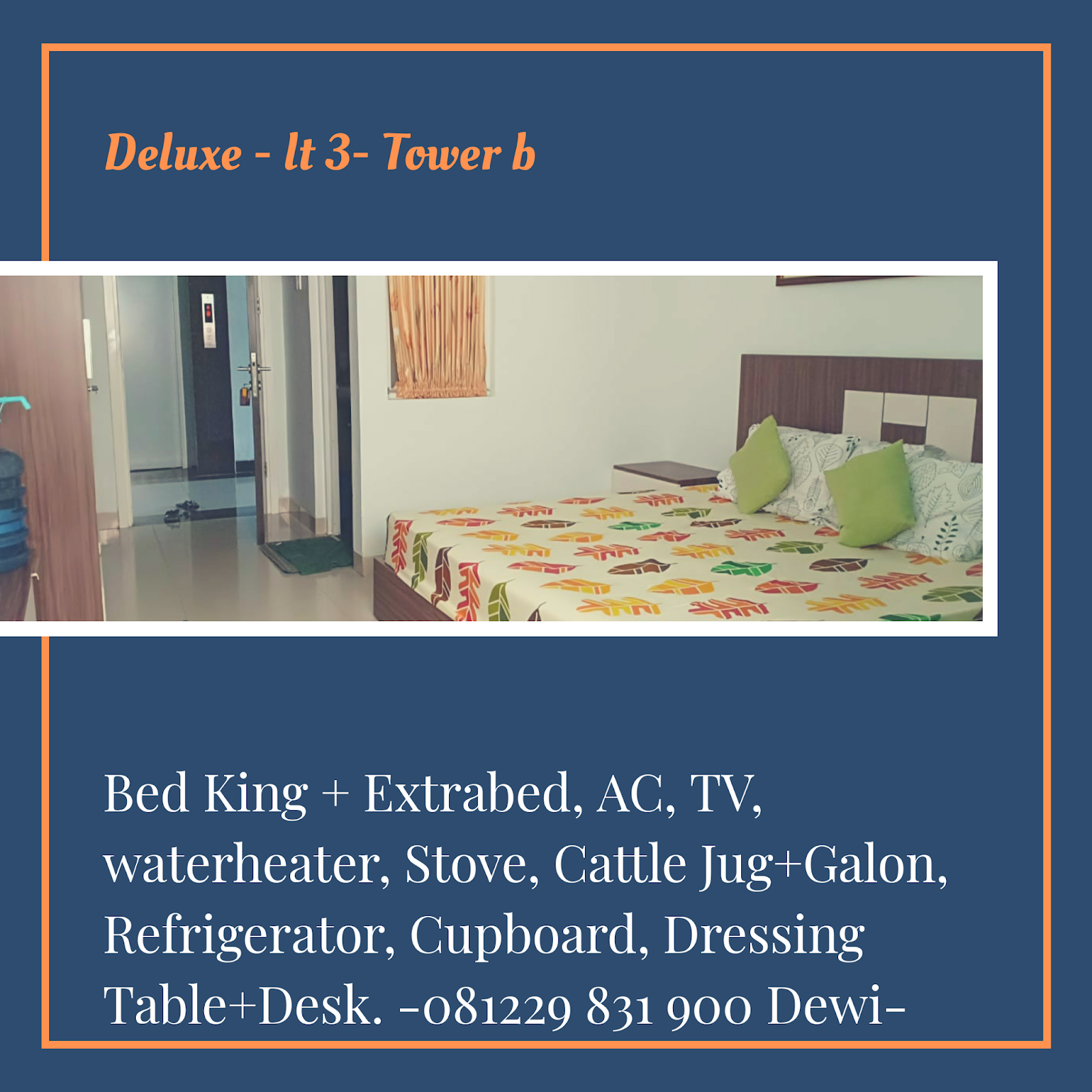 studentapartmentjogja Sewa Tower B