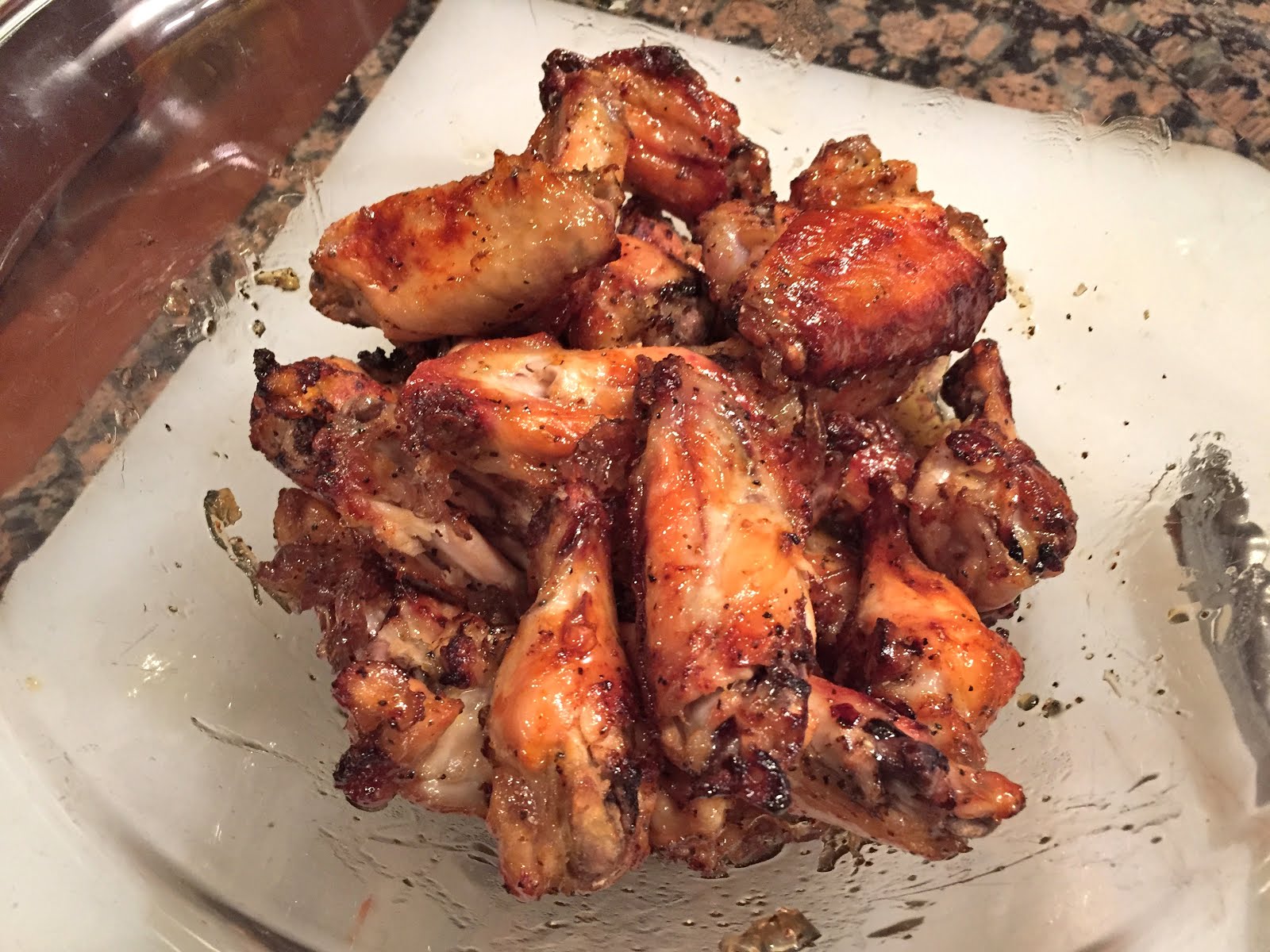 Forks in Our Road Fish Caramel Wings