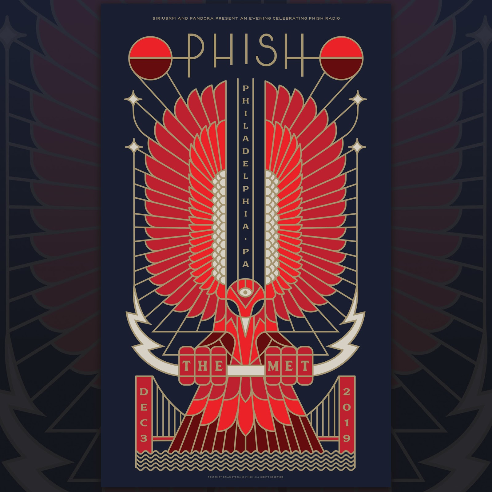 The Curtain With Phish 20191203 MET, Philadelphia PA