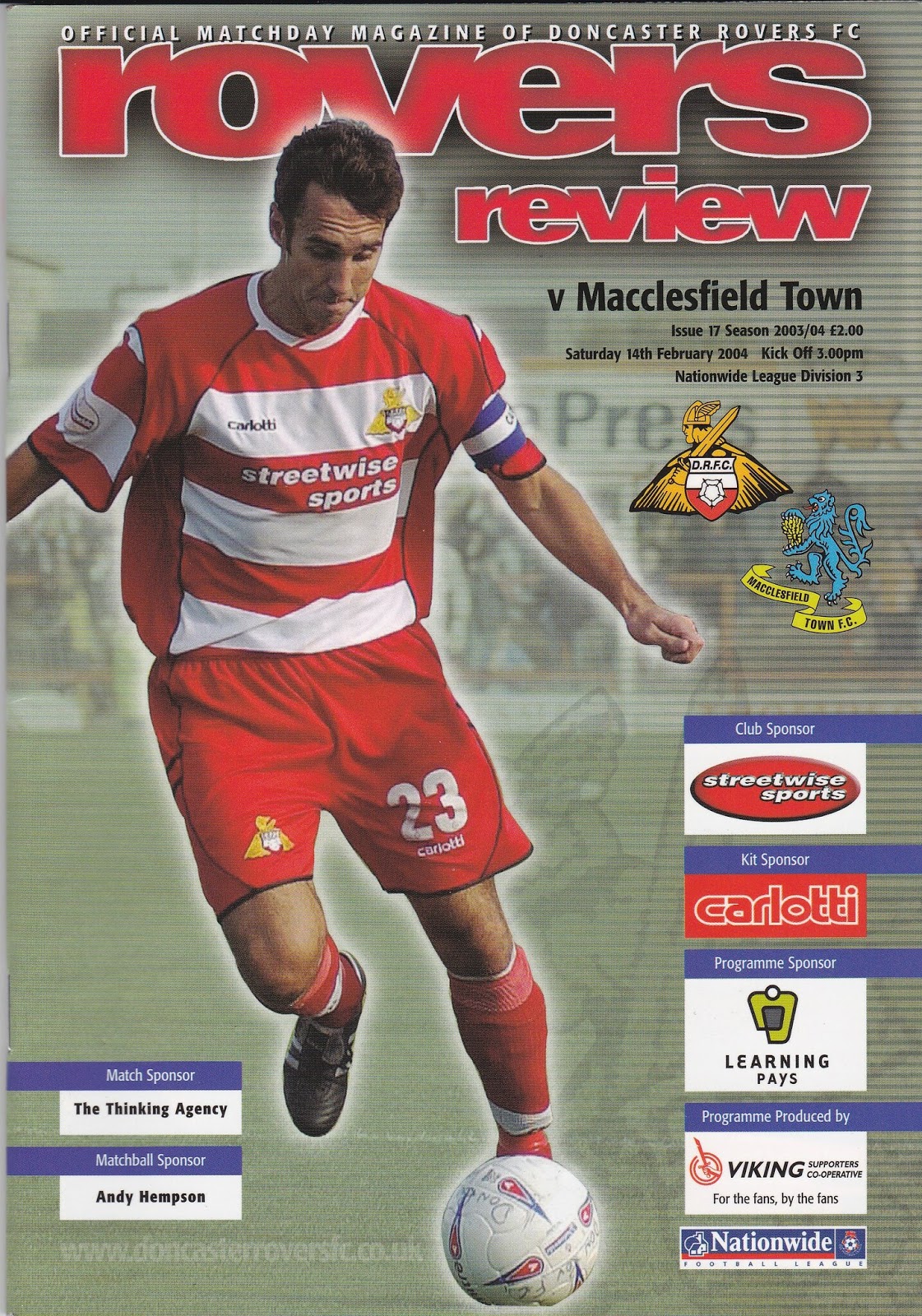 Away On Saturday Boiling point with Trevor Kettle...