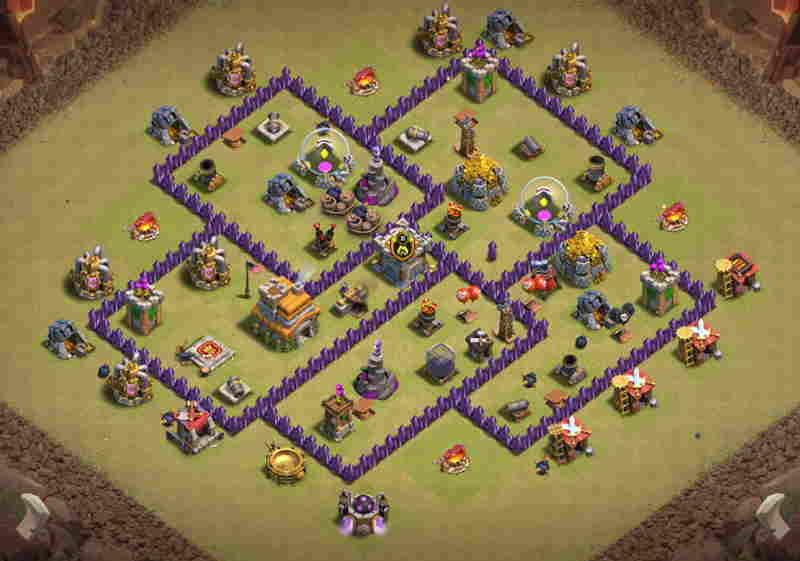 Best Th7 War Bases Anti Everything 17 With Link 2021 Exblogging
