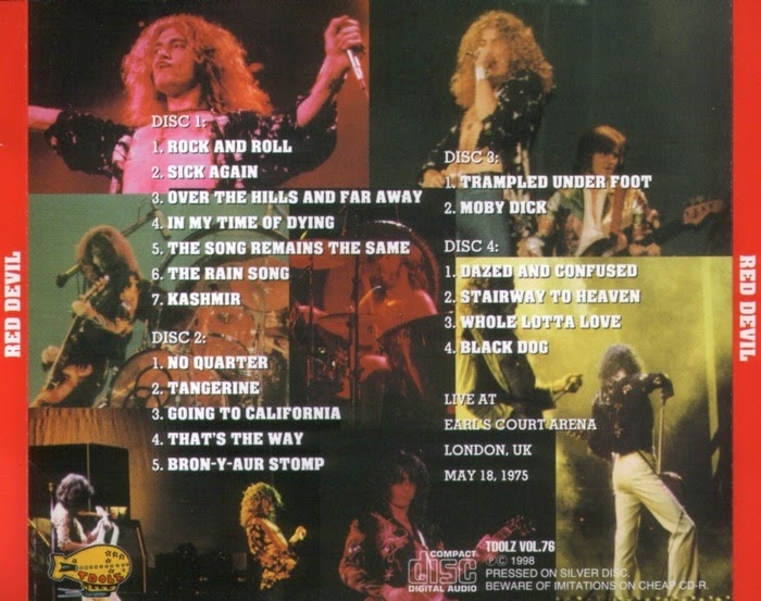 Rock Anthology Led Zeppelin Red Devil (19750518) (1998)FLAC