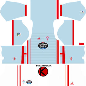 Celta Vigo Kits 2017/18 - Dream League Soccer