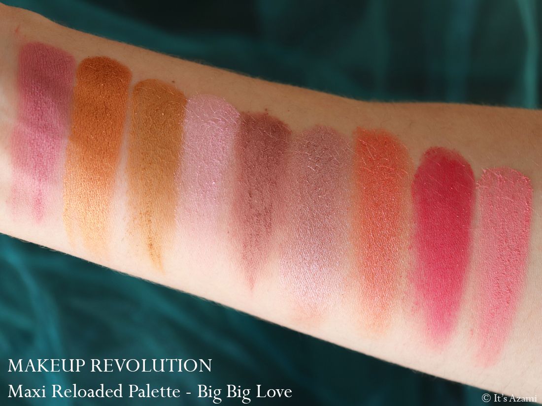 Makeup Revolution Maxi Reloaded Eyeshadow Palettes Review Swatches Avis - Paris London Makeup Artist Beauty Blogger Youtuber - Dream Big - Big Big Love - Monster Mattes - Large it Up It's Azami Makeup Revolution Maxi Reloaded Eyeshadow Palettes Review Swatches Avis - Paris London Makeup Artist Beauty Blogger Youtuber - Dream Big - Big Big Love - Monster Mattes - Large it Up It's Azami