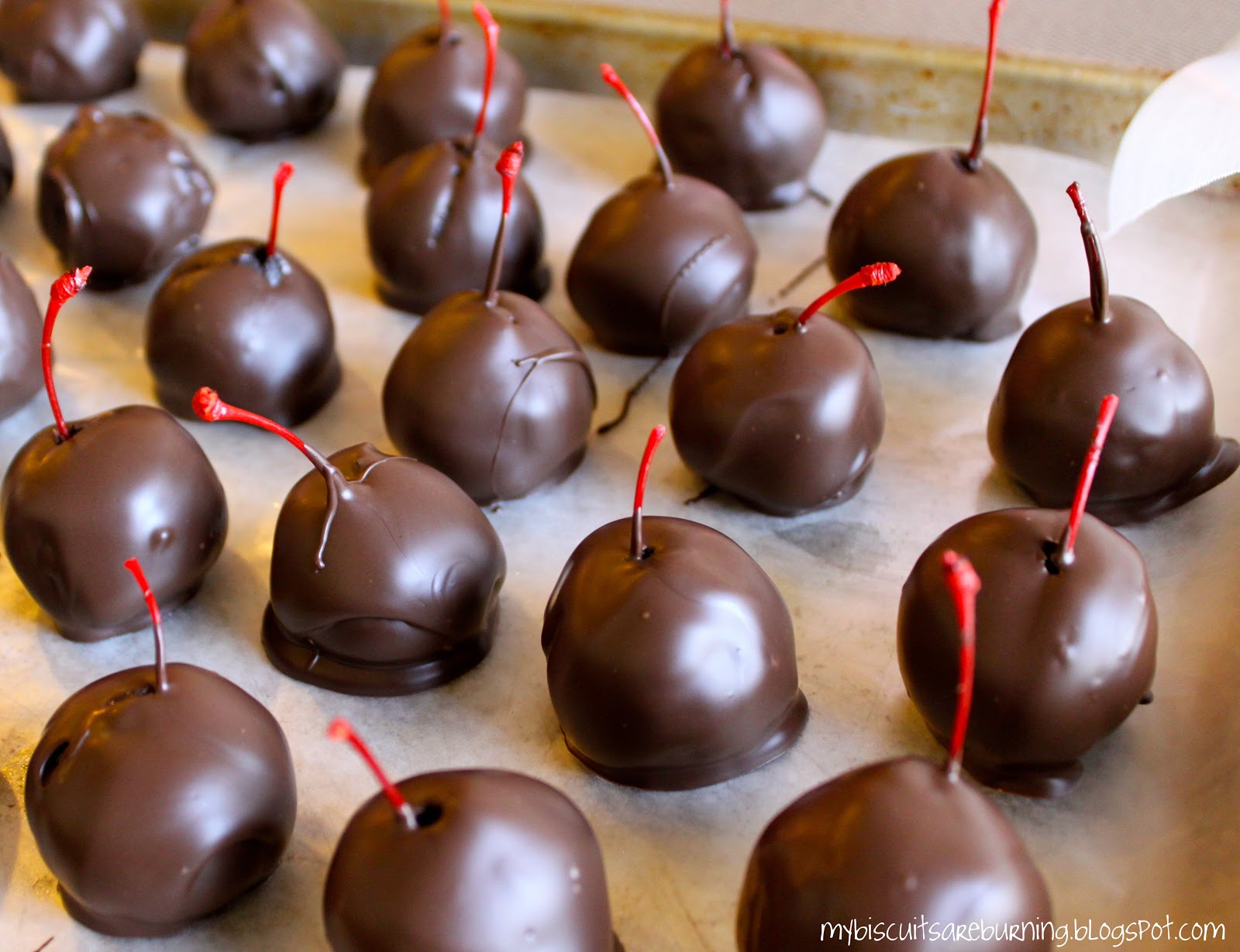 Chocolate Covered Cherry Cake Balls
