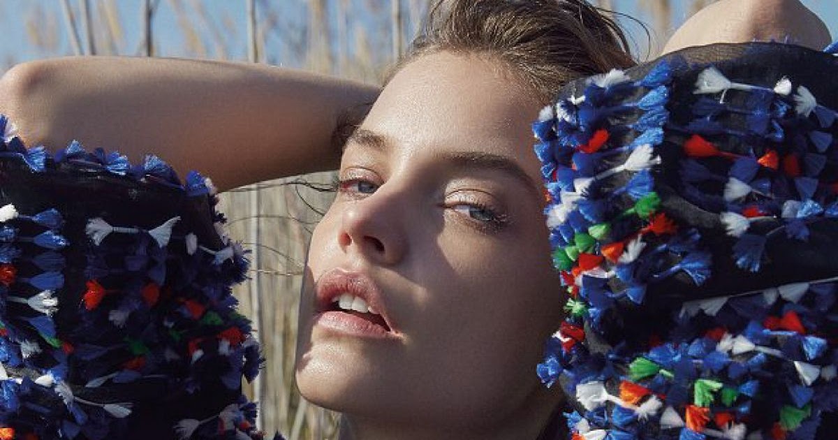 Barbara Palvin in Io Donna Del Corriere Della Sera, August 2019