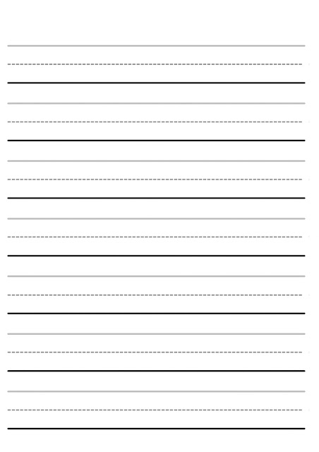 Handwriting paper