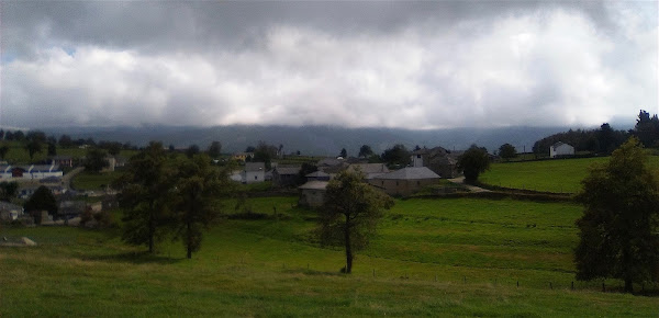 Vistas de Berducedo desde Casa Araceli. Asturias
