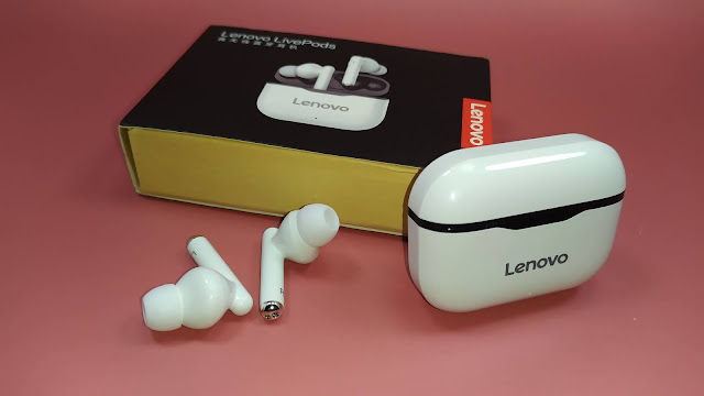 مراجعة السماعات اللاسلكية - Lenovo LP1 LivePods