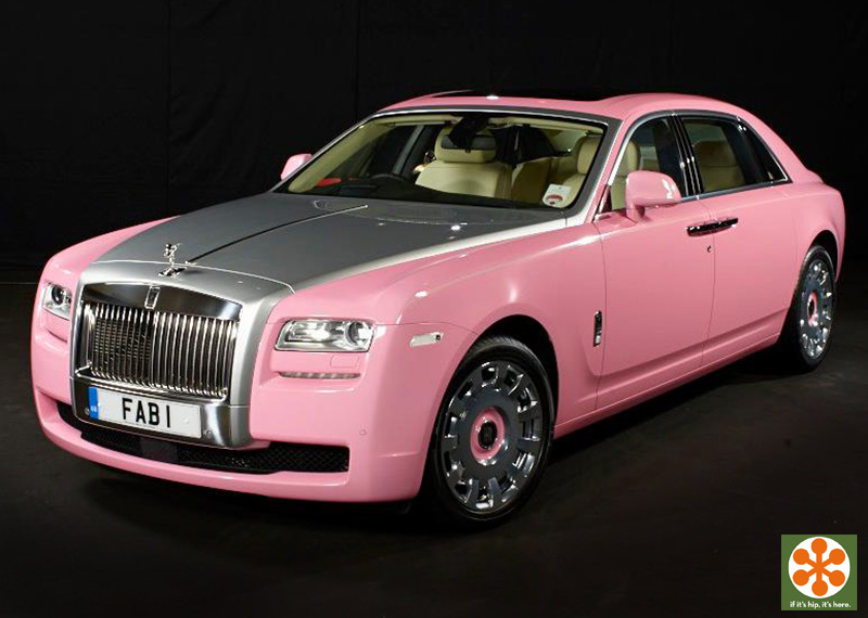 FAB1 custom Pink Rolls-Royce