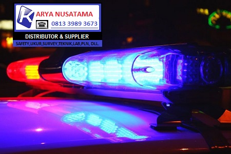 Jual Lampu Strobo Police Merah Biru LED di Tasik