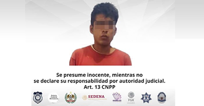 Capturan a un hombre en Morelos por ahorcar y sacarle los ojos con un cuchillo a un Pitbu