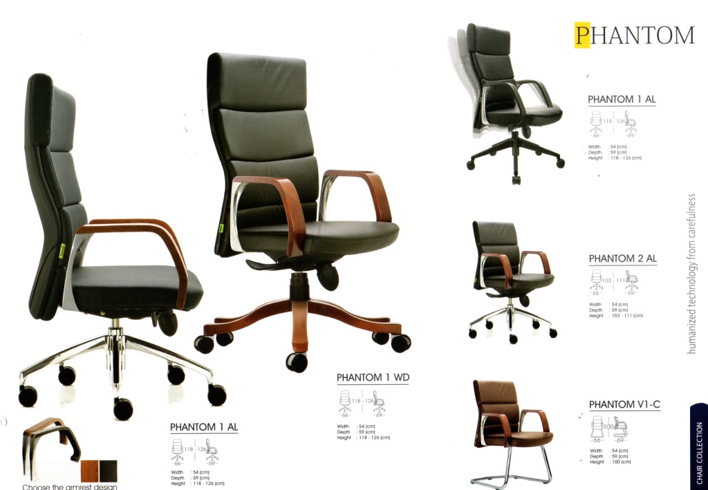 DONATI OFFICE FURNITURE Kursi Donati Phantom Series