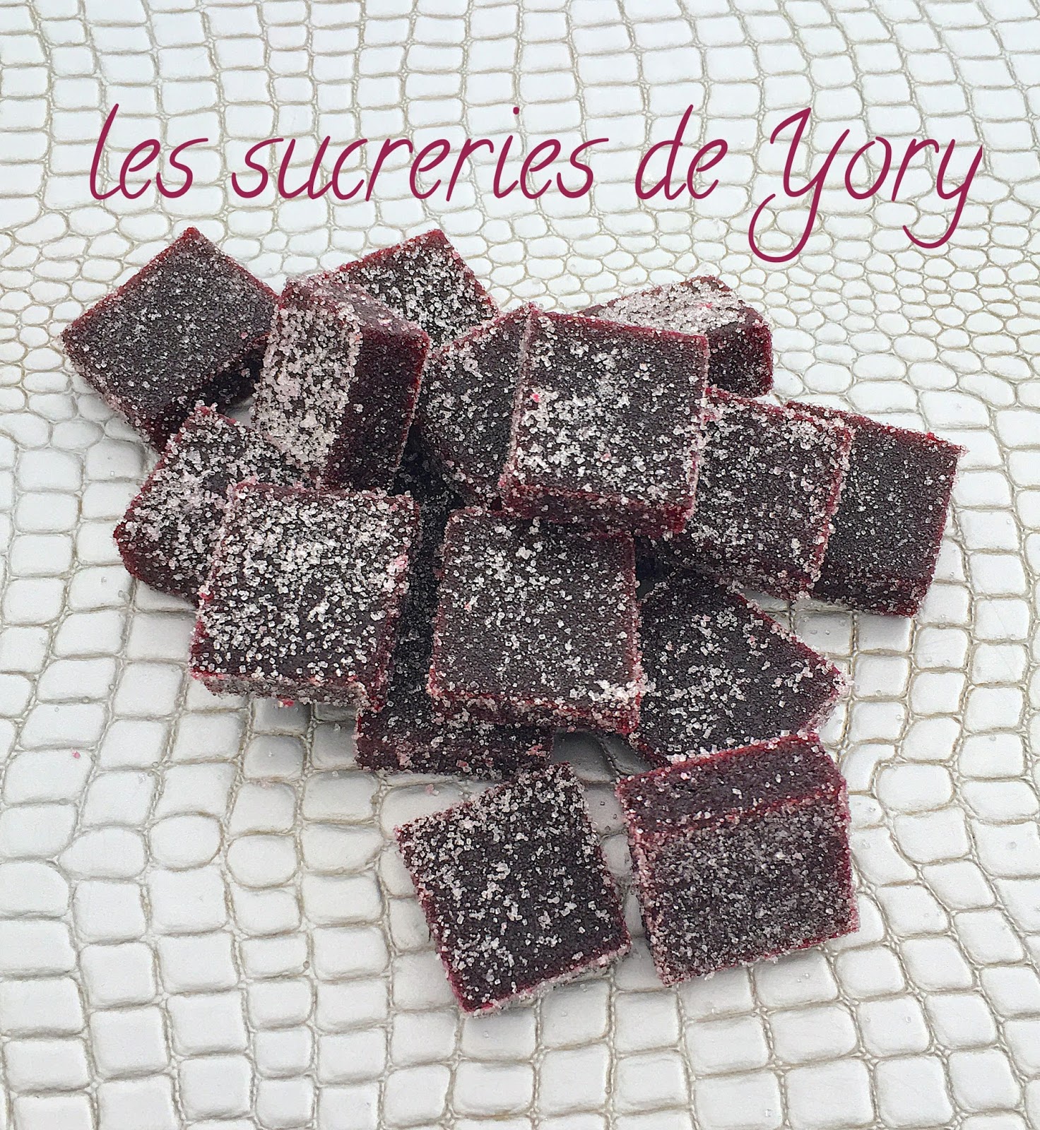 Pâtes de fruits orange sanguine et MûreCassis