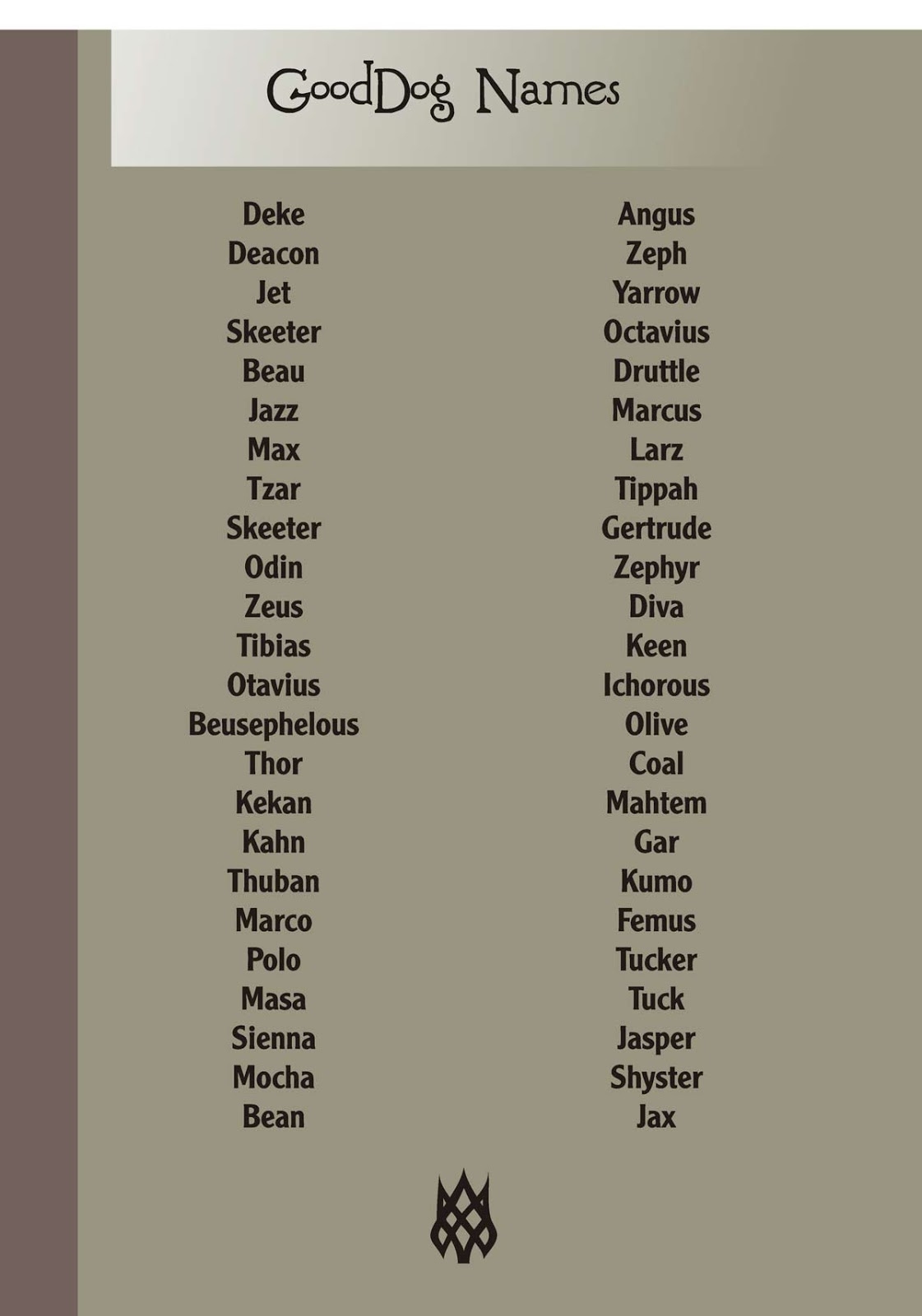 What Are Good Boy Names For Cute Dogs What Are Good Boy Names For Cute Dogs