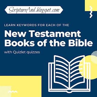 Keywords of the New Testament Books of the Bible | scriptureand.blogspot.com
