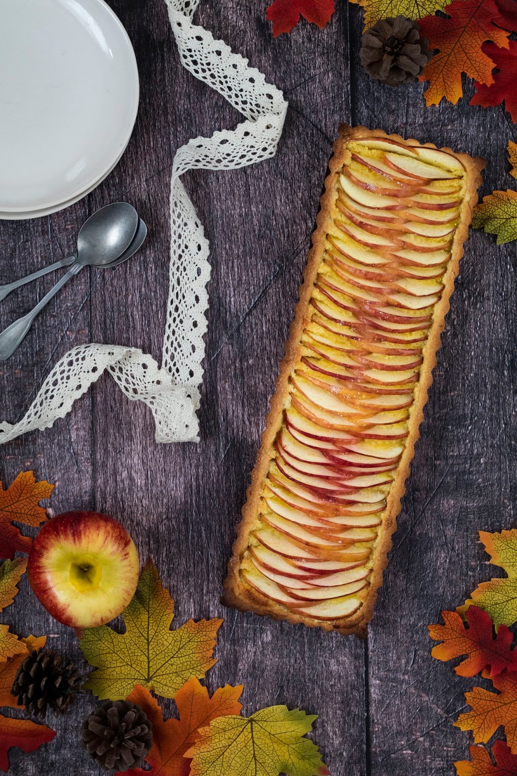 Recette tarte aux pommes à la frangipane Recette d'une délicieuse tarte aux pommes à la frangipane