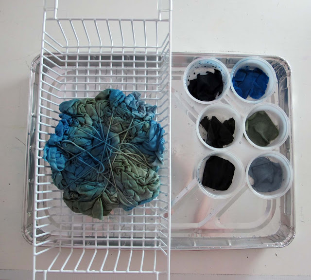 Linda Marcille, Fine Art Crow House Studio Dye Mixing Box For