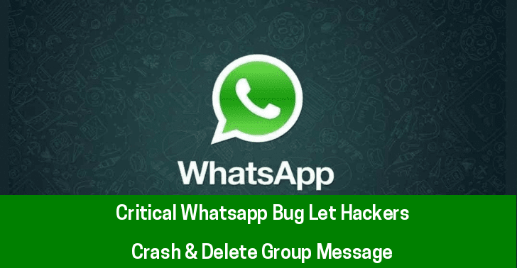 WhatsApp Crash Bug