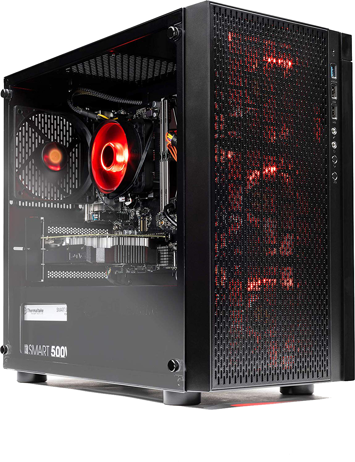 SkyTech Blaze Gaming Computer PC Desktop Ryzen 5 1600 6Core 3.2