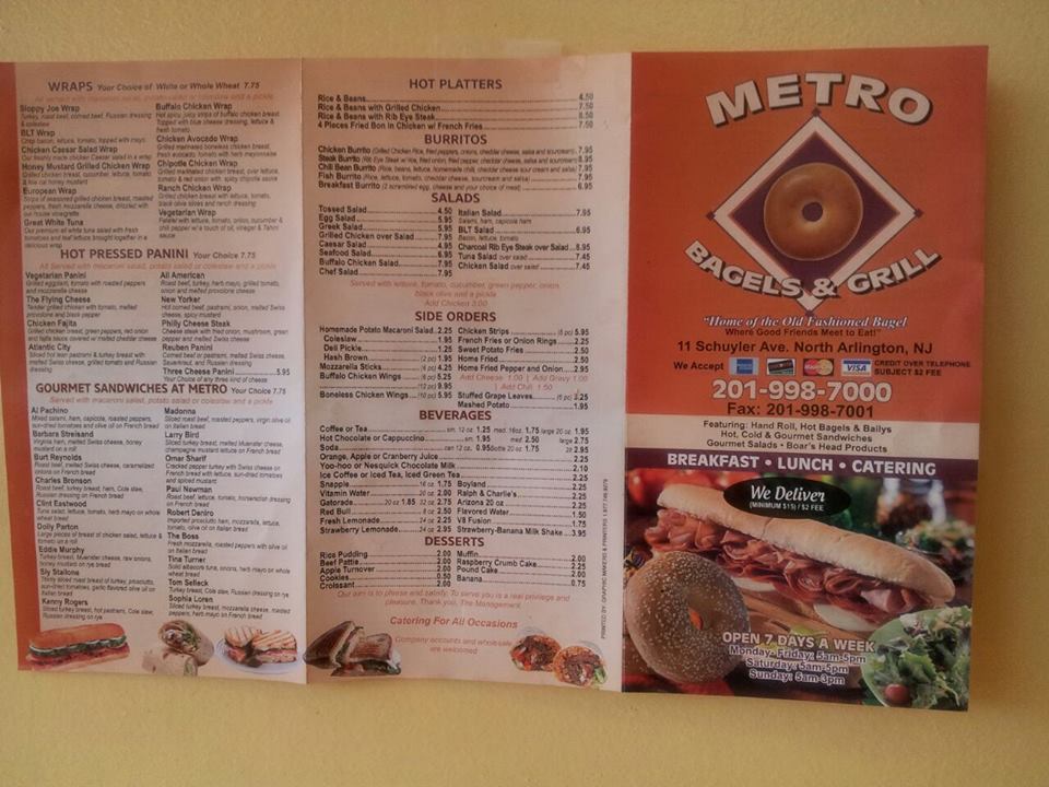Metro Bagels & Grill Metro Bagels & Grill