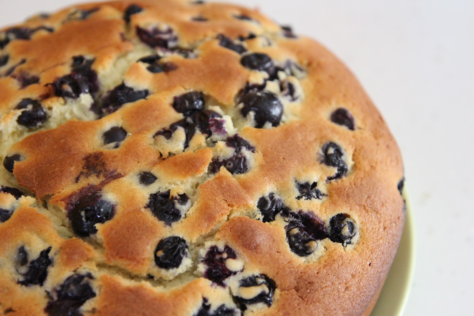 Sweet Crumbs Blueberry Yoghurt Cake