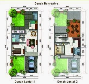  Desain  Rumah  Minimalis  2 Lantai Beserta  Denah  Gambar Foto Desain  Rumah 