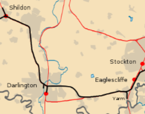 Stockton And Darlington Railway Map Public Transport Experience: Darlington Development Decision (2)