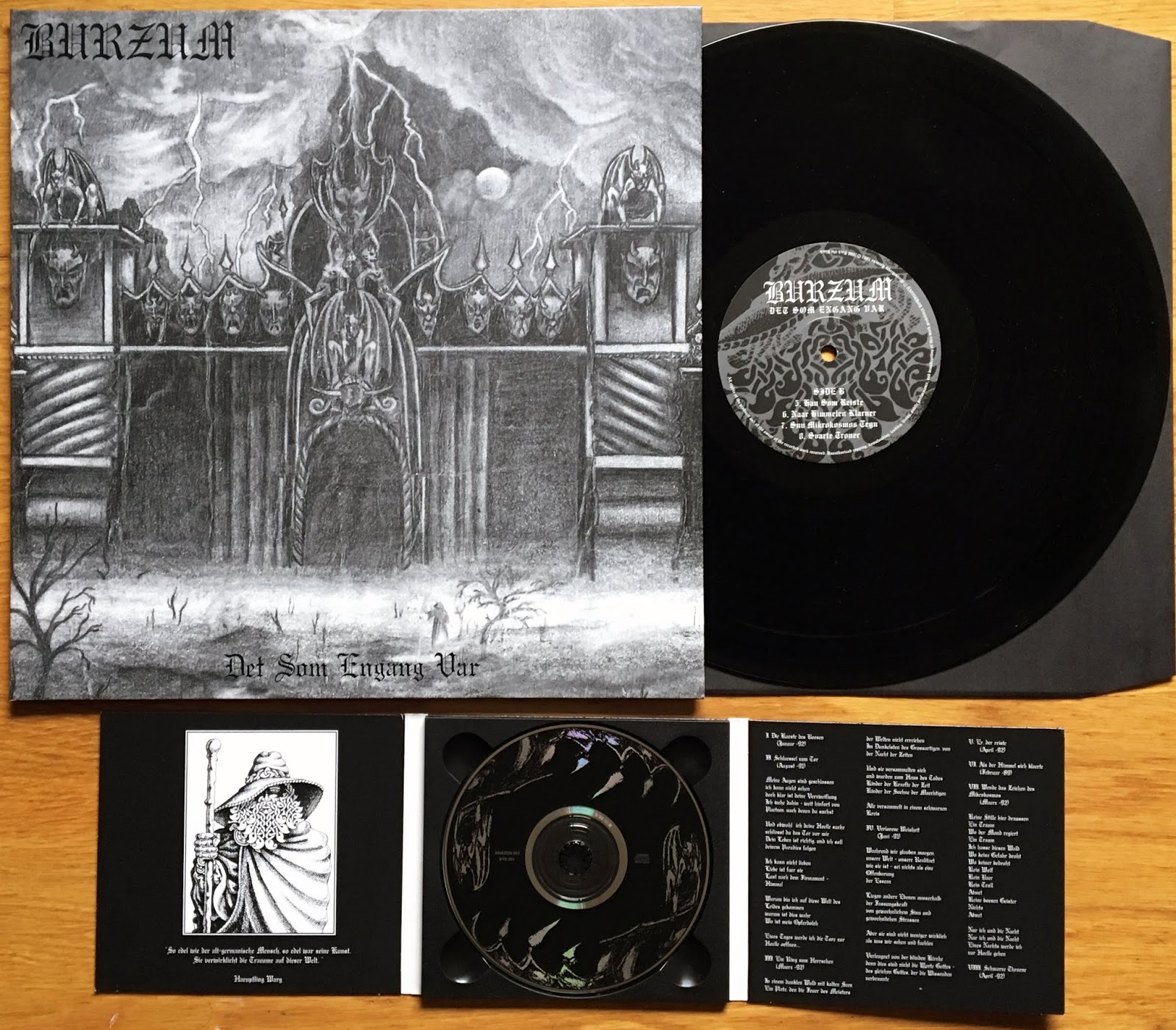 Black/Death/Thrash Metal Blog by Herr Tompa: BURZUM - DET SOM ENGANG ...