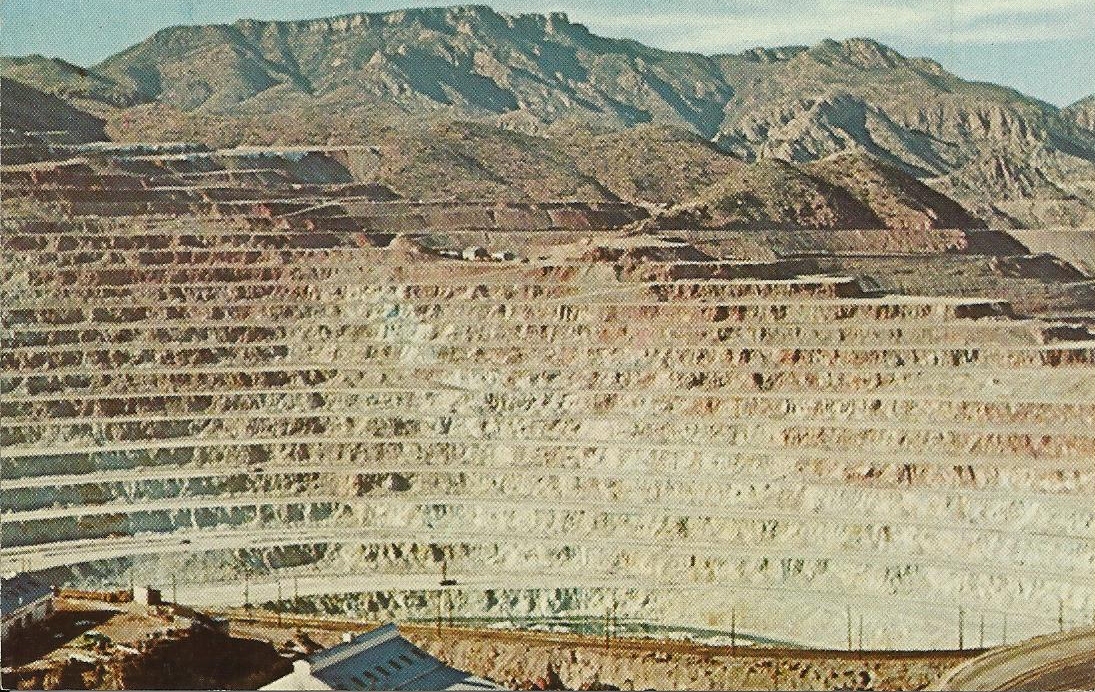 Vintage Travel Postcards Copper Mines Of Arizona