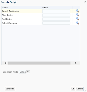 FDMEE: System Maintenance Tasks: Maintain FDMEE Data Tables