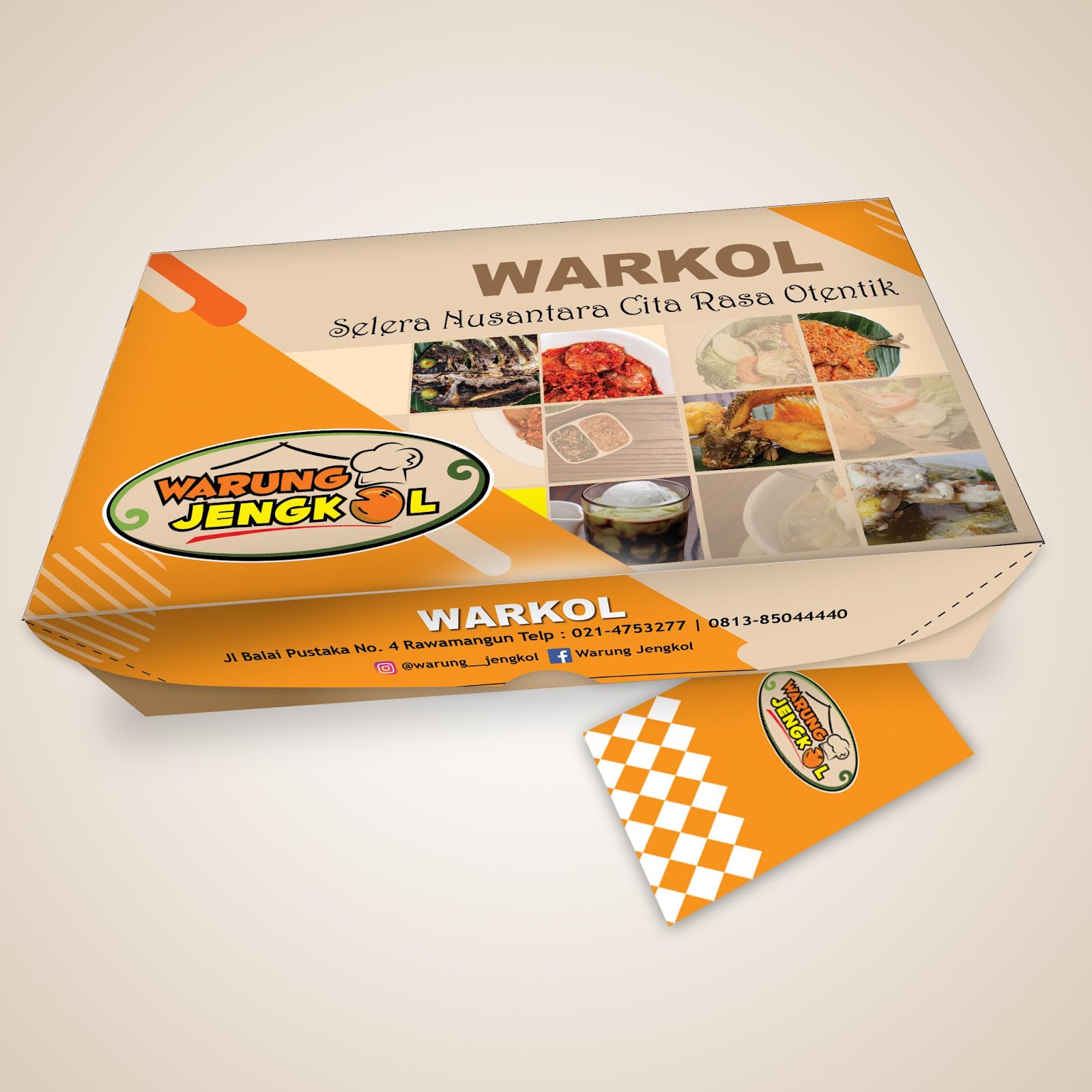 desain design box makanan
