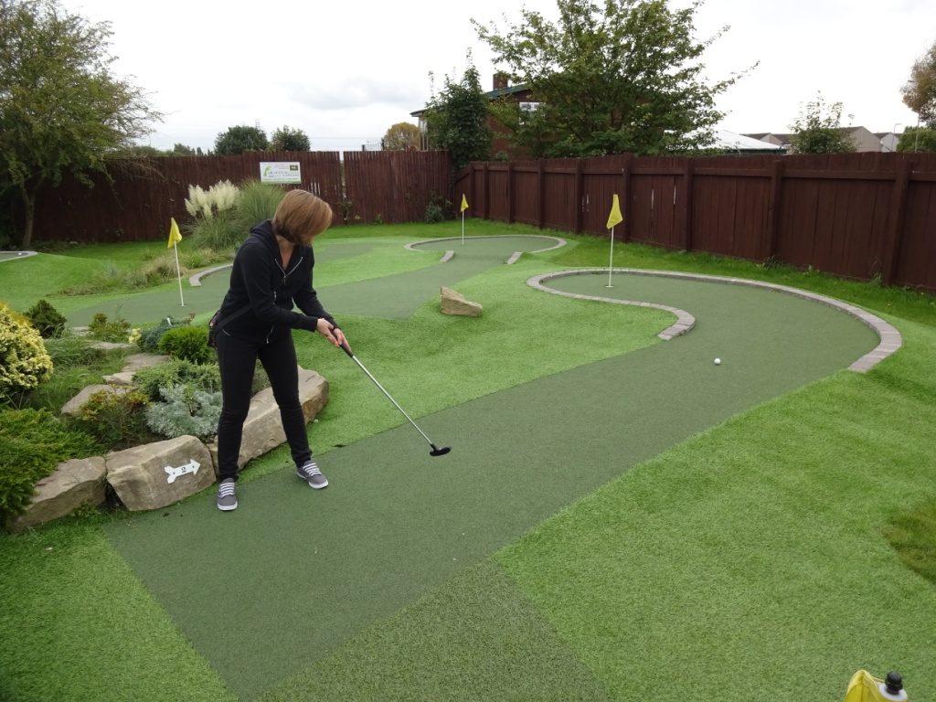The Ham and Egger Files Minigolf at Liverpool Golf Centre