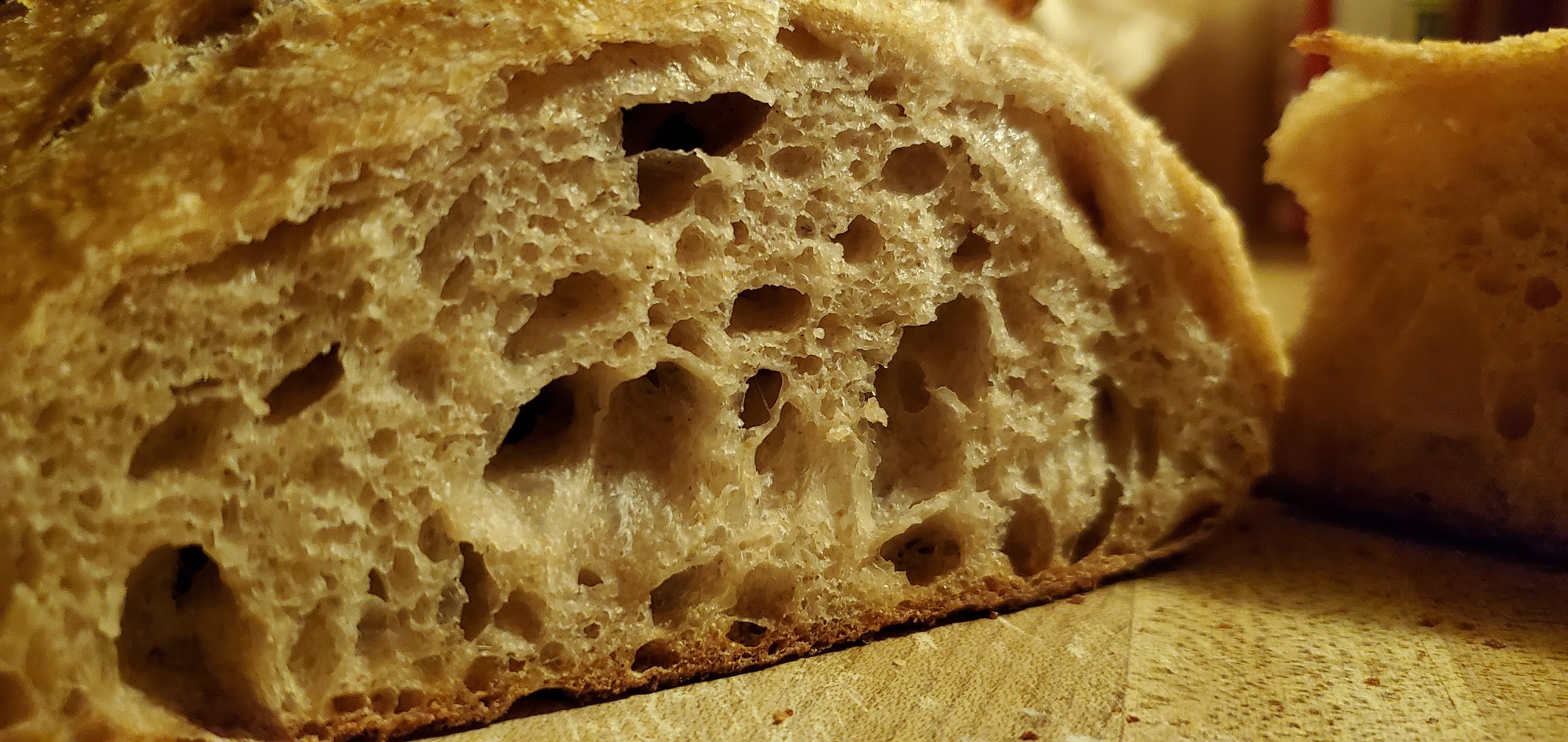 The Clever Spoon Peasant Bread Sourdough Phase 1 and Phase 3