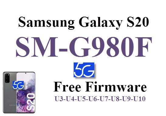 Samsung Galaxy S20 SM-G980F firmware flash file روم