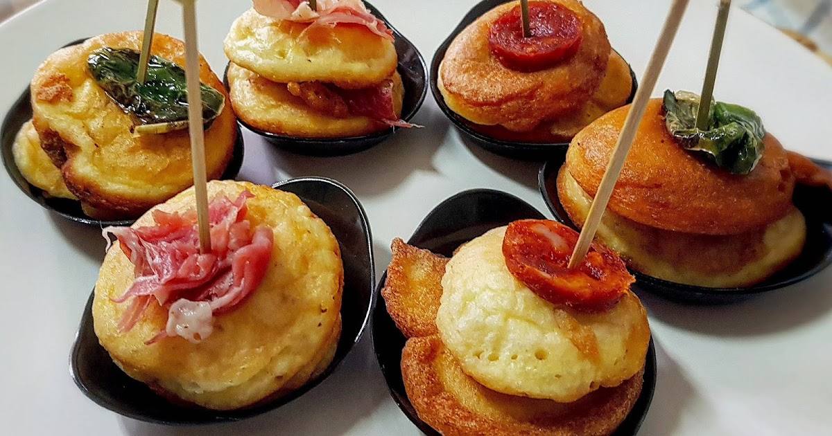 PINCHO DE TORTILLA DE PATATAS (DECONSTRUCCIÓN) LOS DOMINGOS COCINO YO