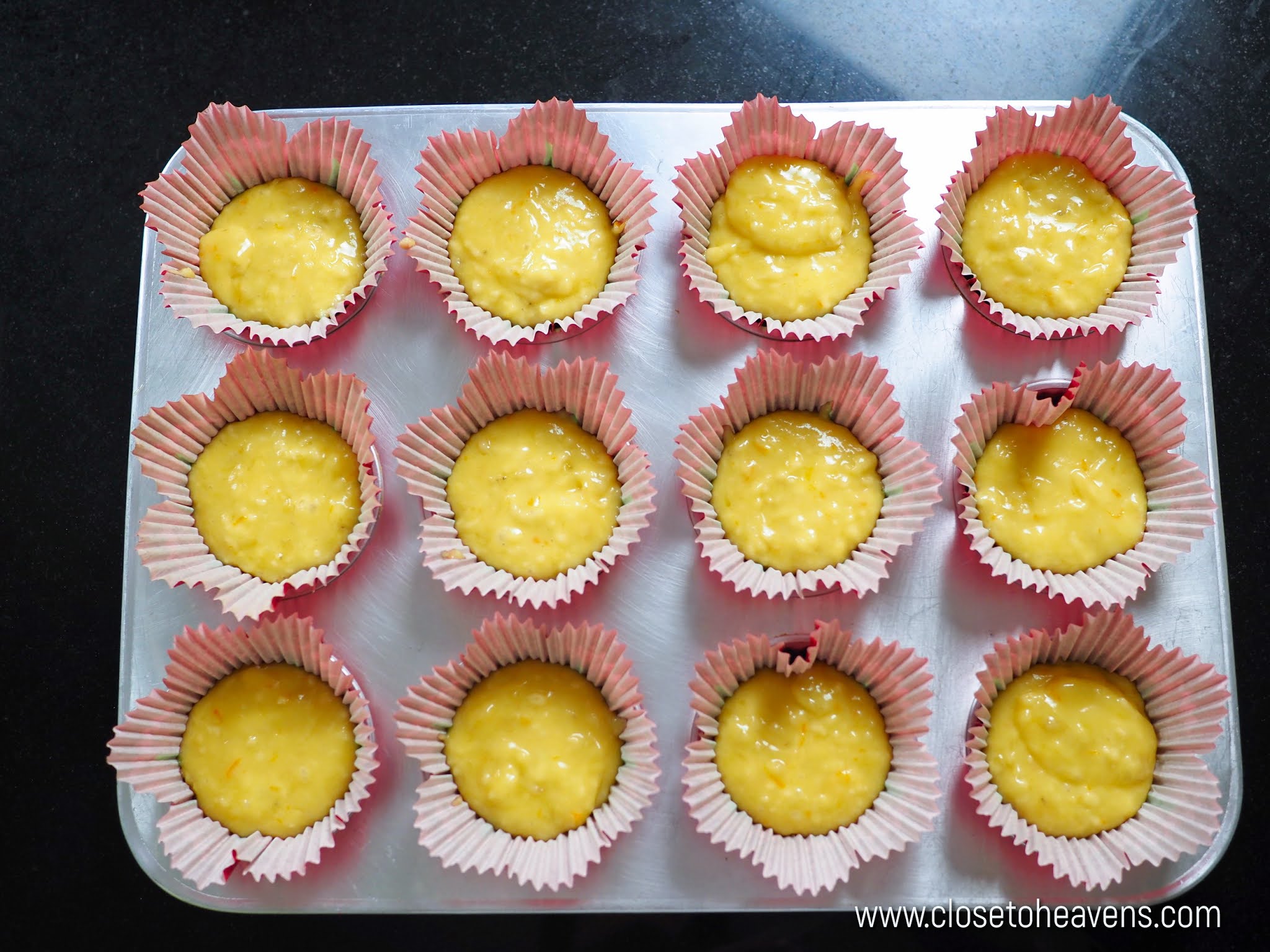 Orange Banana Muffins สูตร มัฟฟินกล้วยหอม & ส้ม