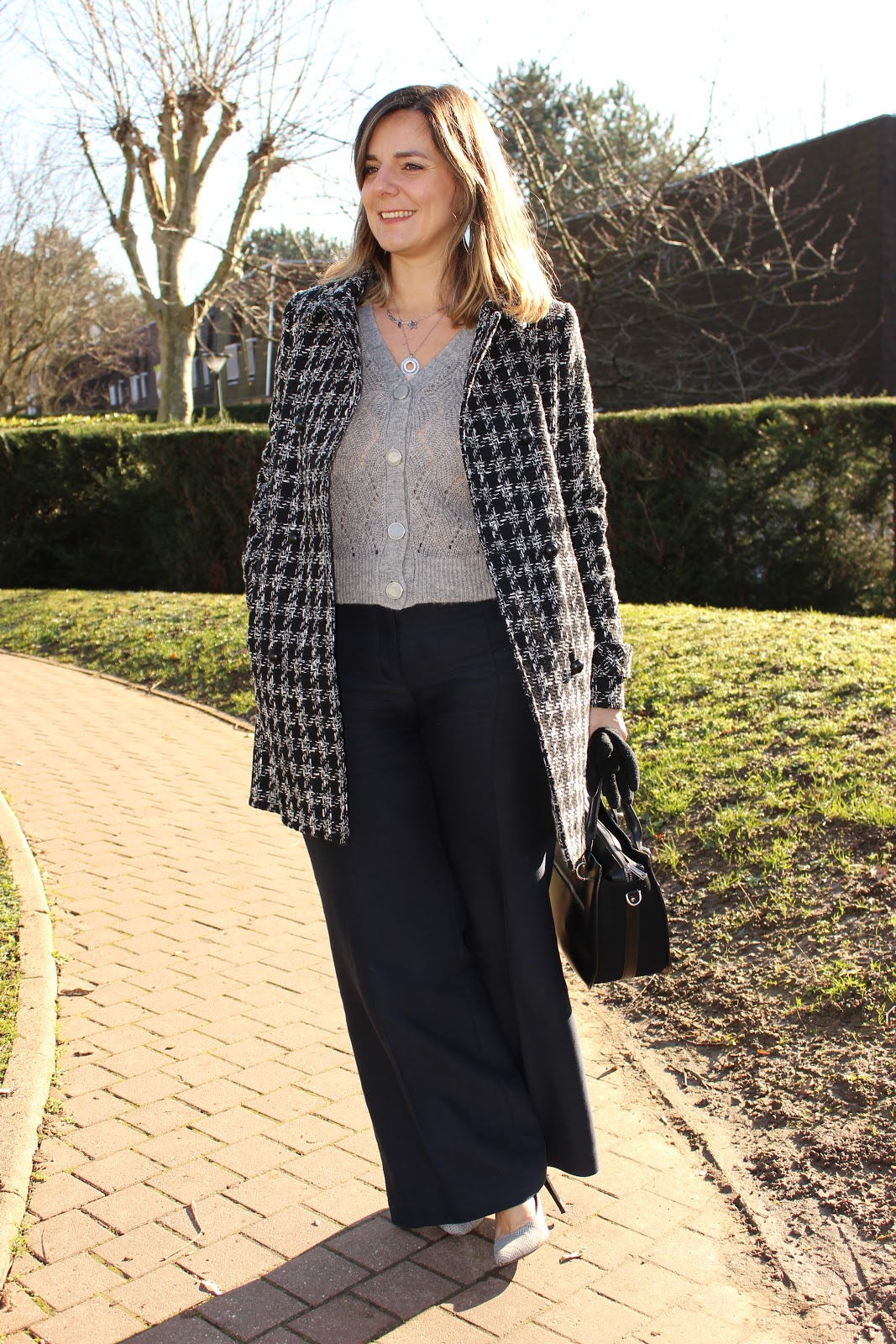 les petites bulles de ma vie: Plaid coat