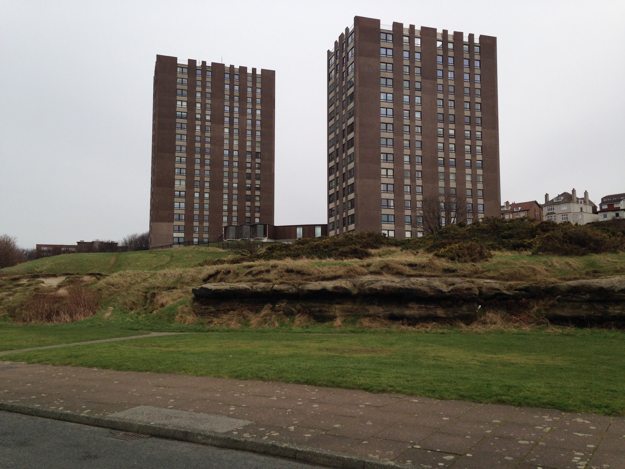 Wallasey Days Gone By The New Brighton Cliff Flats