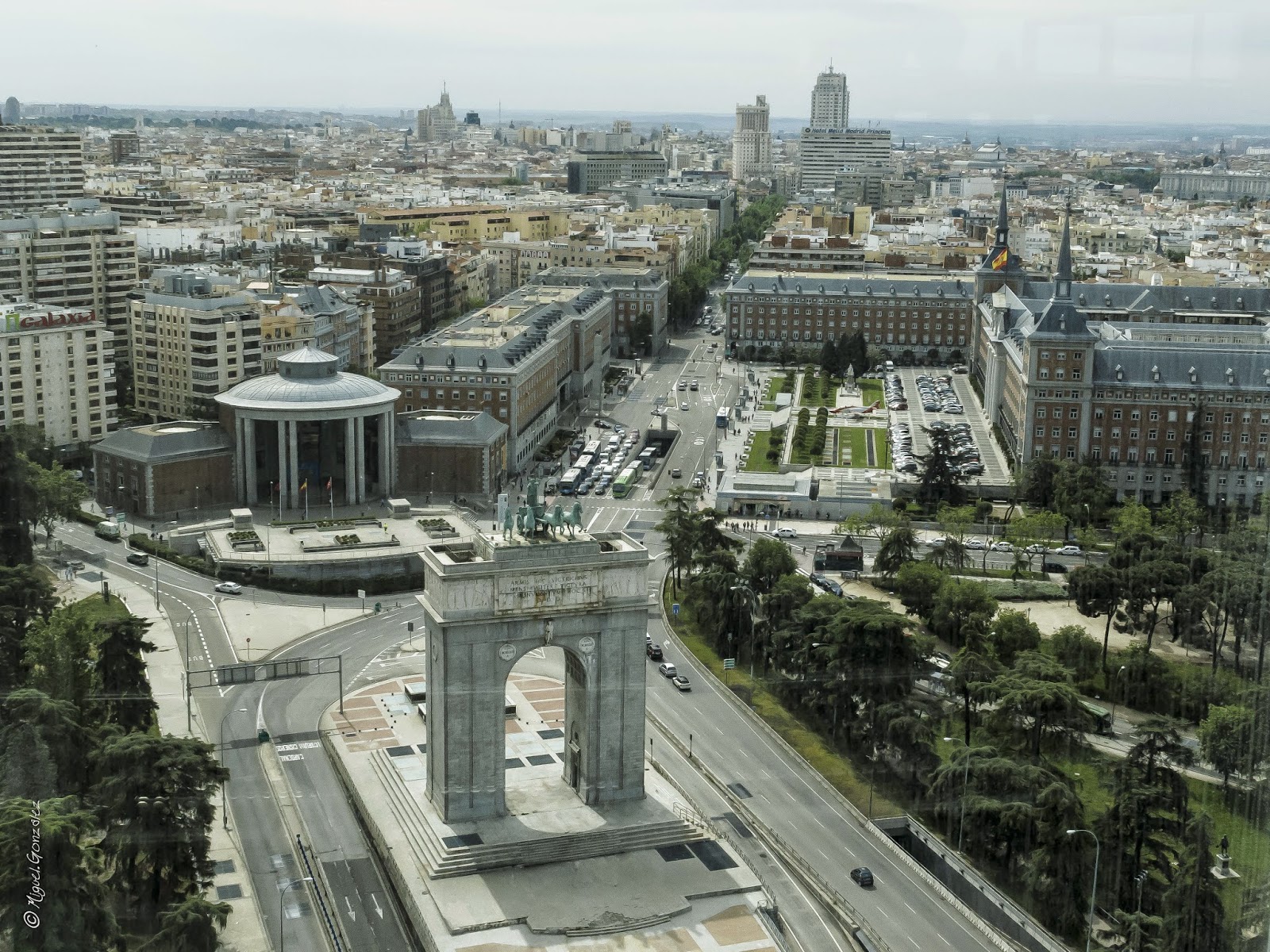 crónicadeunviajero Faro de Moncloa (mirador)