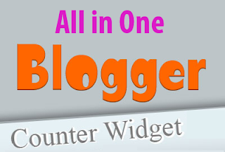 Total Posts, Comments & Page Views Counter Widget for Blogger