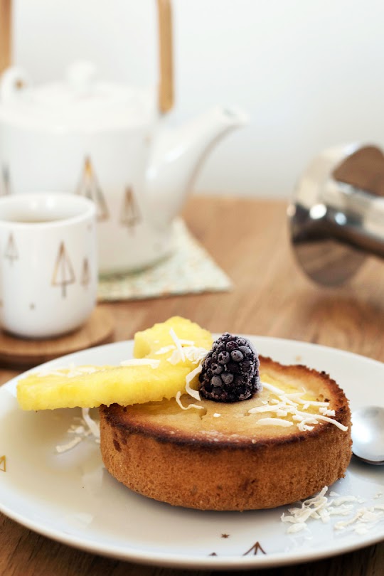 recette Gateau à l'ananas frais