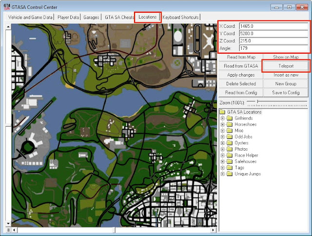 Cara Mudah Menyelesaikan Misi "Freefall" dengan Teleportasi Menggunakan GTA SA Control Center