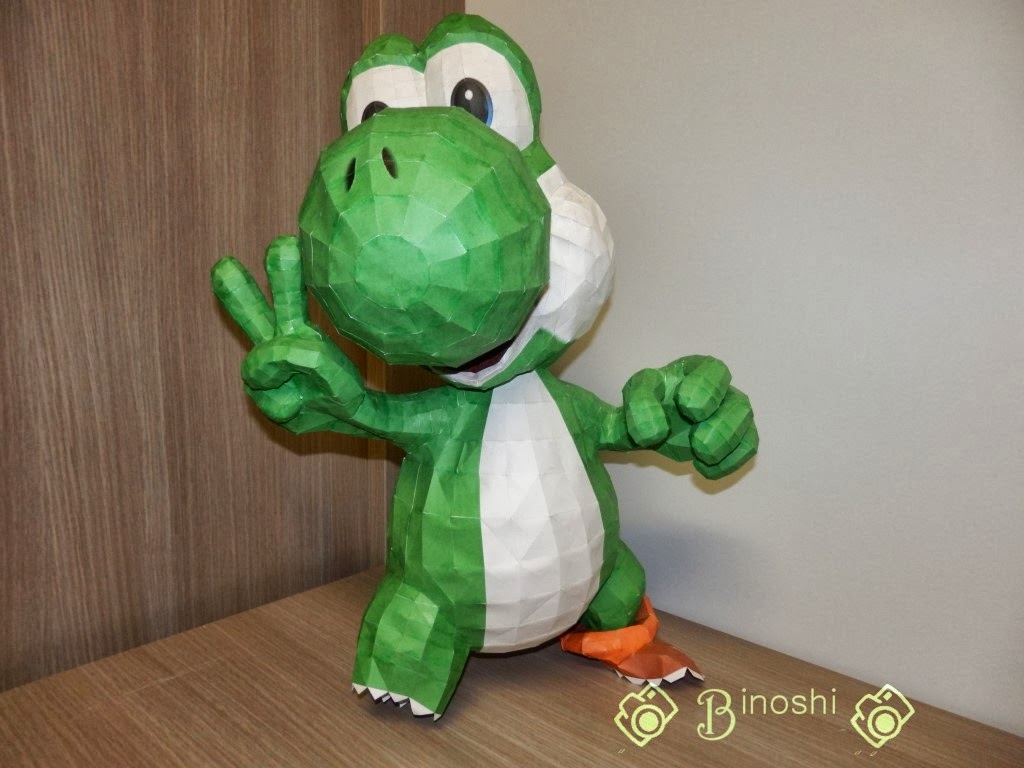 Papercraft Yoshi (5)