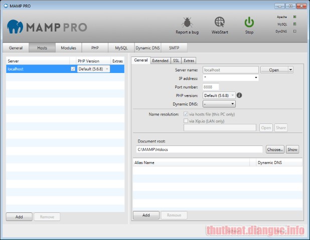 Download MAMP Pro 4.1.1.18927 Full Crack